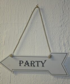 Panneau directionnel mariage flèche 