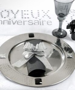Chemin de table Joyeux Anniversaire intissé 5M