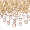 Perles Diamant de table, gold or 12mm