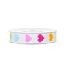 Ruban coton grosgrain coeurs mariage baby shower