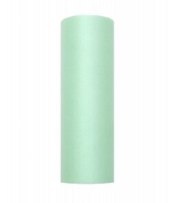 Ruban de Tulle mariage vert menthe 15 cm (9M)