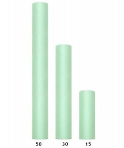 Ruban de Tulle mariage vert menthe 15 cm (9M)