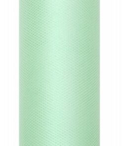 Ruban de Tulle mariage vert menthe 15 cm (9M)