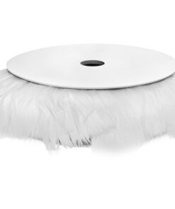 Ruban guirlande de plumes BLANC 10M