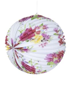 3 lanternes lampion flower liberty shabby tea party
