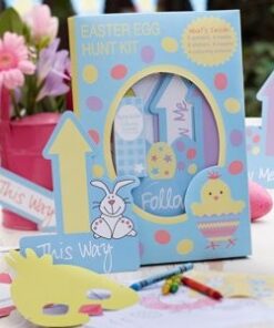 Kit chasse aux oeufs de paques jeu (23 pièces)