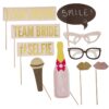 Kit Photobooth mariage pastel glitter