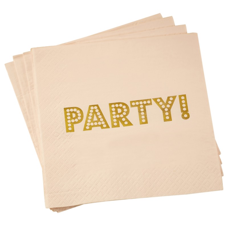 20 serviettes rose party or table EVJF 20 serviettes rose party or table EVJF