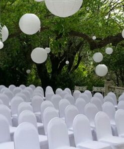 Location Housse de chaise lycra blanc Belgique