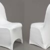 Location Housse de chaise lycra blanc Belgique