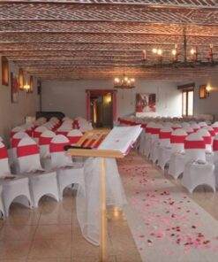 Location Housse de chaise lycra blanc Belgique