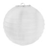 1 lanterne chinoise en papier blanc 30cm