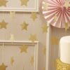 Guirlande étoile or gold glitter 5m