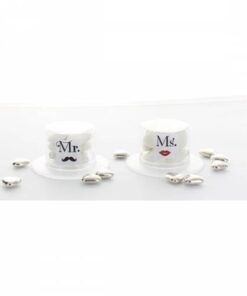 Chapeau boite plexi contenant dragées 6cm