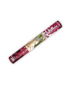 Canon à confettis 40 cm petales rouge
