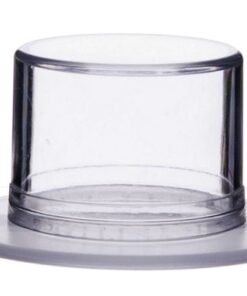 Chapeau boite plexi contenant dragées 6cm