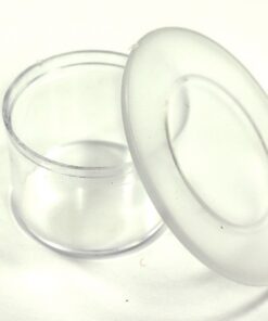 Chapeau boite plexi contenant dragées 6cm