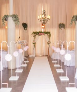 Location Piquet blanc cérémonie laïque mariage