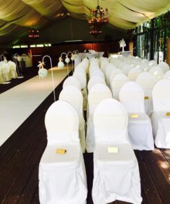 Location Piquet blanc cérémonie laïque mariage