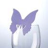 Marque place papillon lilas nominette verre
