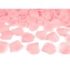 500 pétales de rose en tissu rose