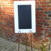 Location cadre ardoise bois blanc menu mariage signalétique