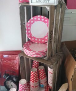 Location 2 caisses en bois cageots cagettes