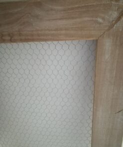 Location cadre rectangulaire bois naturel grillage