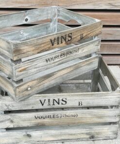 Location 2 caisses en bois cageots cagettes