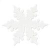 10 marque place confettis flocon de neige Hiver