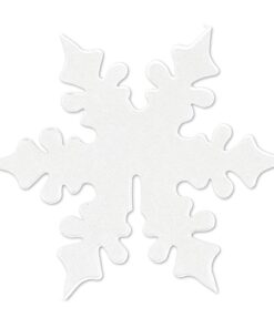 10 marque place confettis flocon de neige Hiver
