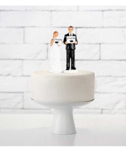 Figurine gateau jeunes mariés 