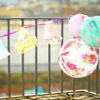 Guirlande tea party abat-jour