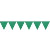 Banderole fanions vert pois blanc