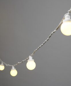 Location lampes guirlande LED blanche guinguette 5M