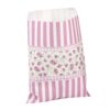 25 sachets confiserie libery rose fleurettes