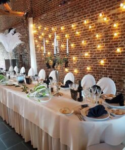 Location lampes guirlande LED blanche guinguette 5M