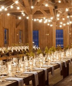 Location lampes guirlande LED blanche guinguette 5M