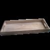 Location plateau rectangulaire en bois naturel