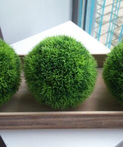 LOCATION boule décorative herbe gazon vert