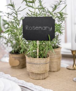 4 marque table mariage pancarte ardoise pic bois