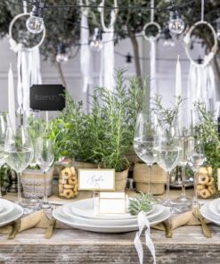 4 marque table mariage pancarte ardoise pic bois