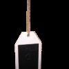 LOCATION ardoise noir contour bois blanc numéro de table bouteille