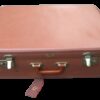 Location valise vintage marron deco mariage
