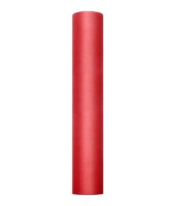 Tulle mariage rouge 30 cm 9M