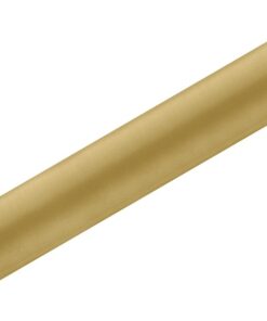 Tissu satin doré 36cm 9M chemin de table