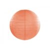 1 lanterne japonaise en papier orange pastel 35 cm