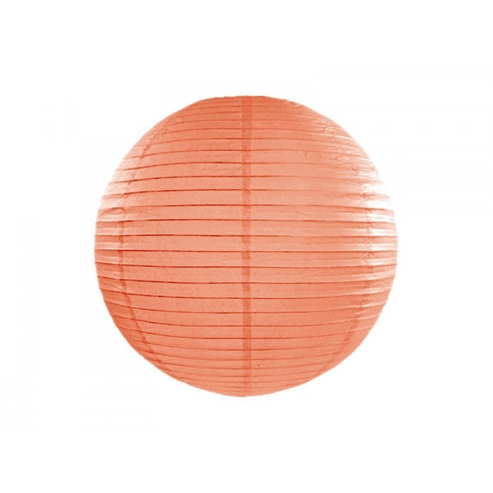 1 lanterne japonaise en papier orange pastel 35 cm 1 lanterne japonaise en papier orange pastel 35 cm