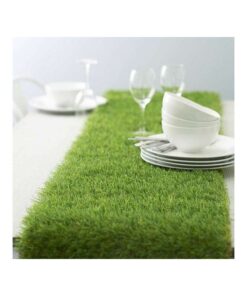 Location chemin de table en faux gazon