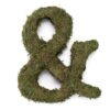 Monogramme "&" esperluette en mousse